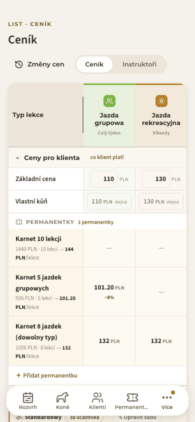 náhled · Ceny
