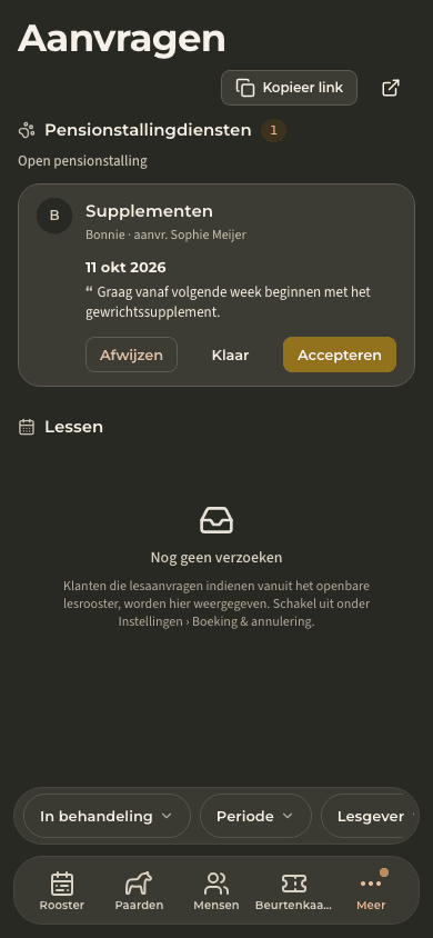 voorbeeld · Verzoeken