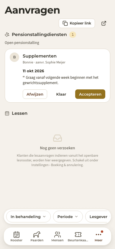 voorbeeld · Verzoeken