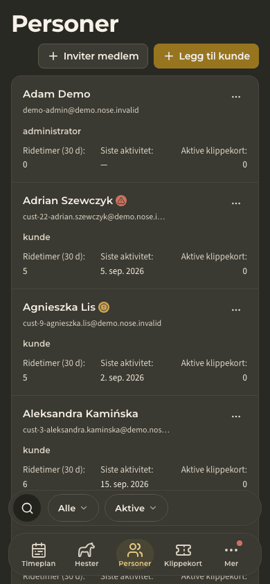 forhåndsvisning · Tilgang