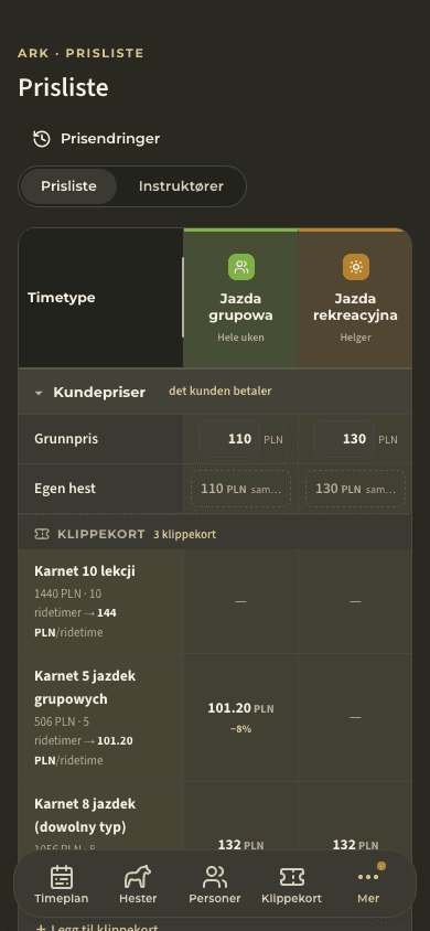 forhåndsvisning · Priser
