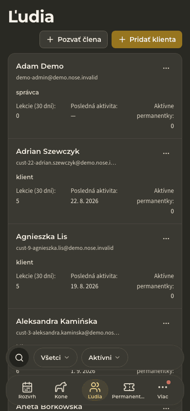 náhľad · Prístup