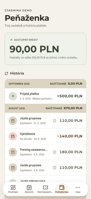 náhľad · Zostatky
