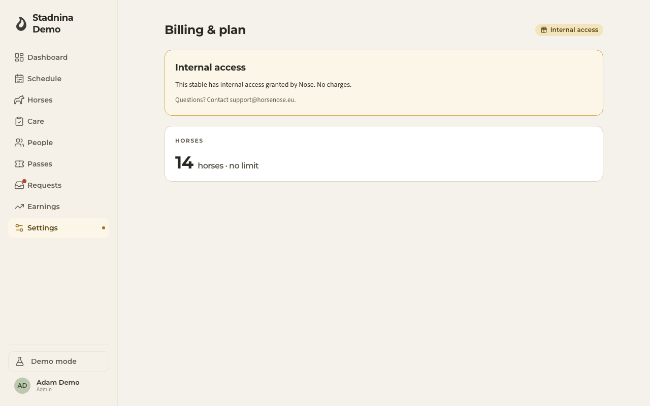 Your plan, usage, and payment method